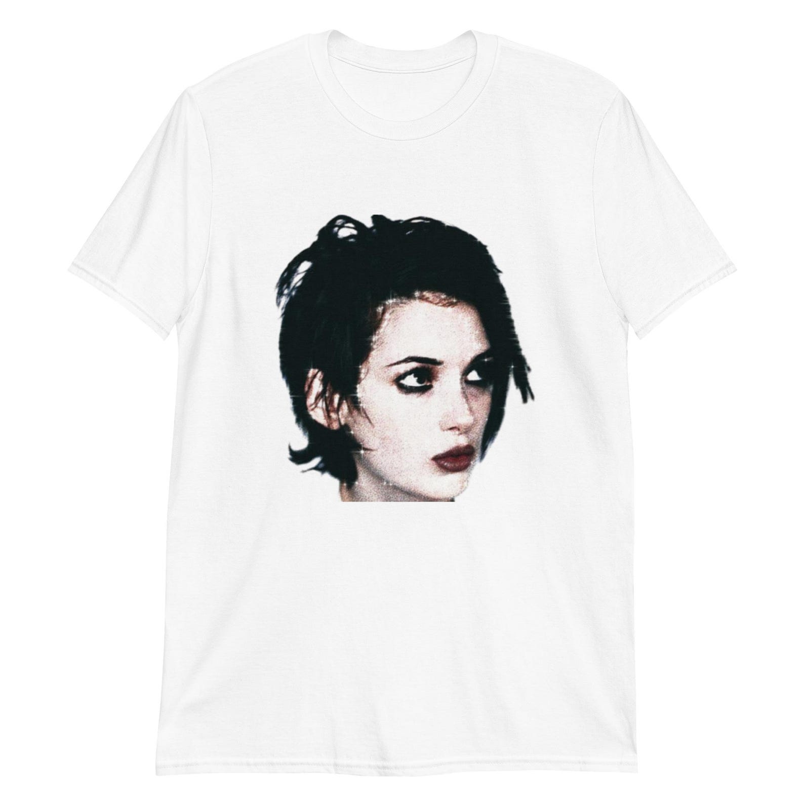 Winona Ryder 90s Graphic Tee | Vintage Icon Streetwear T shirt XL