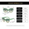 Cat Eye Sunglasses Sunglasses Outdoor Driving Sunshade Decoration Oversize Frame Glasses UV Protection