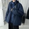 Jacket Three-in-one American Hiphop Functional Men's Autumn and Winter Plus Velvet Jacket Hooded Sports Jacket Couple