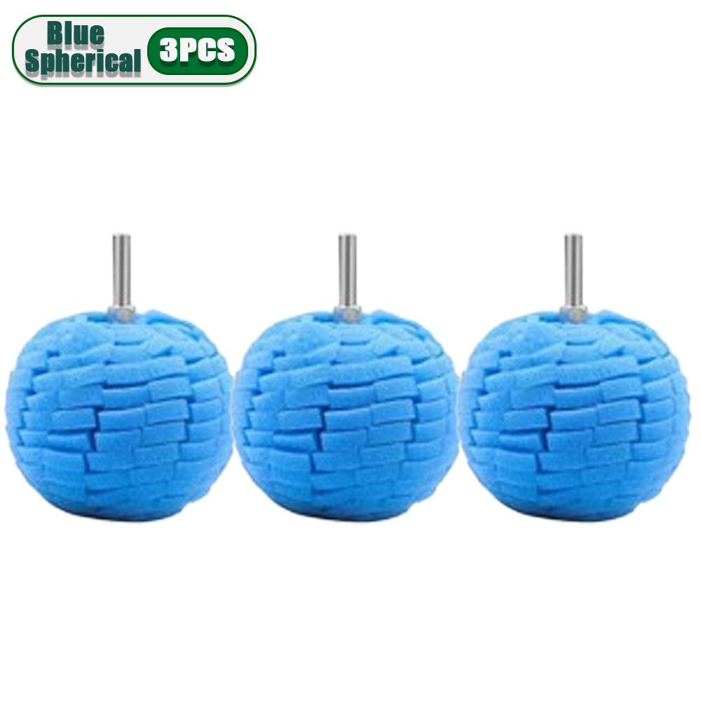 1-10PCS Car Hub Polishing Sponge Conical Grinding Wheel Metal Plastic Auto Rim Cleaner Car Polishing Tool Accessories