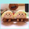 Ultrasoft Plush Sandwich Keychain Bag Charm With Pp Cotton Fill For Kids Gift