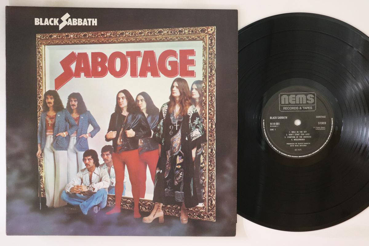 

LP Record BLACK SABBATH - Sabotage 9119001 NEMS 1975 UK Rock Used
