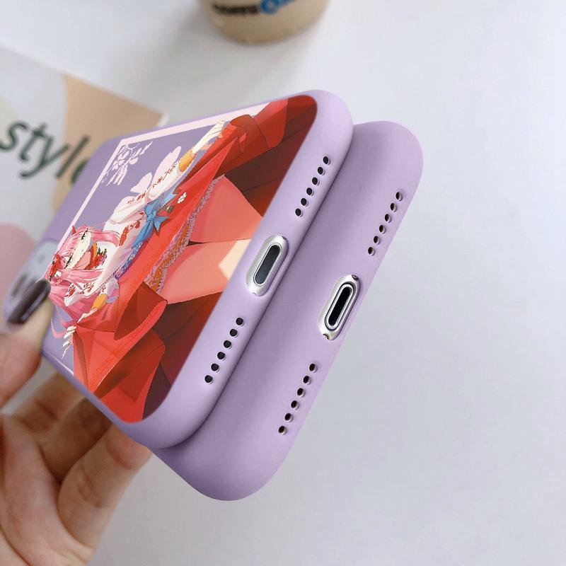 Fashion Girl Phone Case For iPhone Samsung A55 S24 FE S25 M35 Xiaomi Redmi Note 13 Pro 14C Huawei Honor 200 Realme Shockproof Anti-Scratch Matte Cover