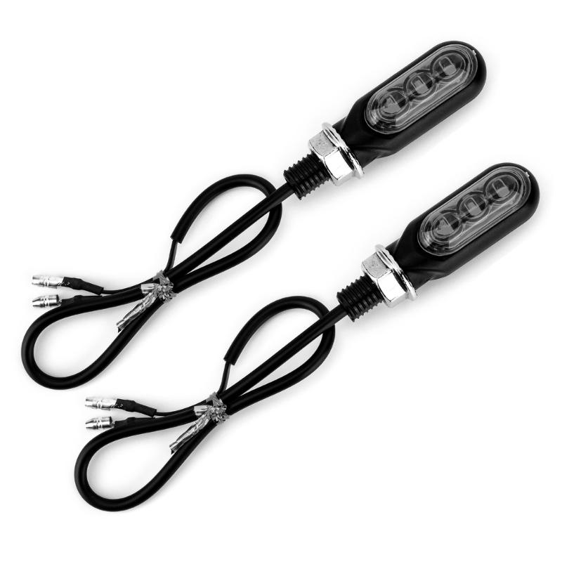 

2 шт. мотоциклетный светодиодный поворотник с проточной водой, мигающий свет последовательно