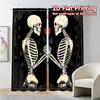 Set Of 2 Minimalist Flat Printing Jit Curtains Without Rod Eternal Love Popular Versatile Durable Polyester Curtain Made