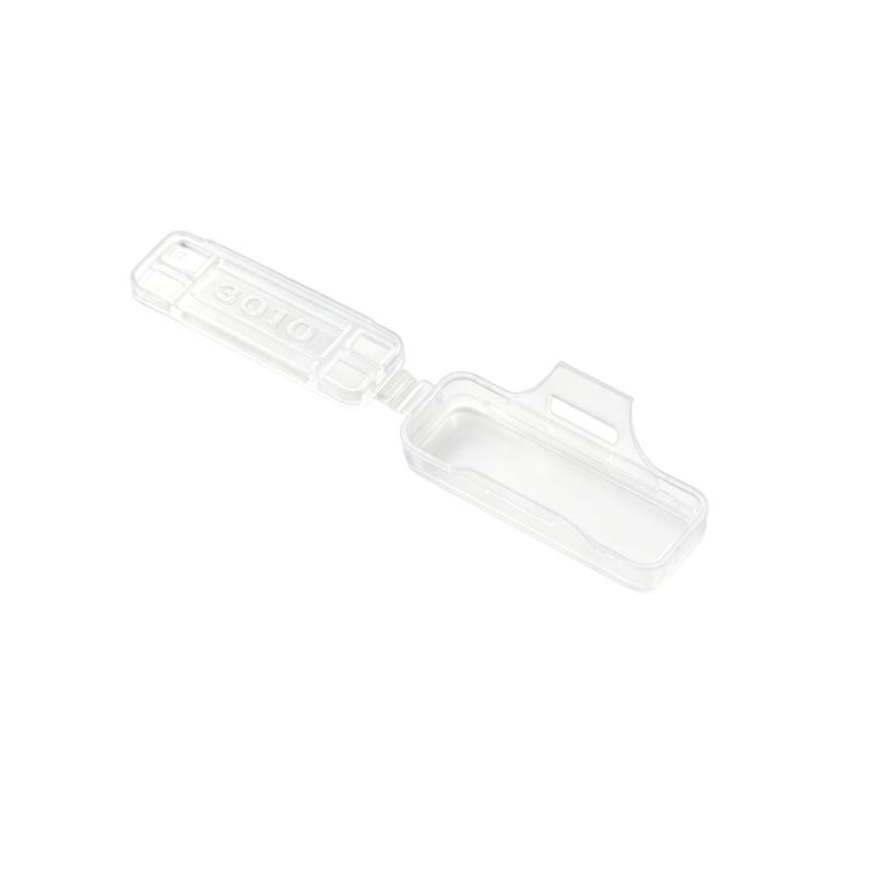 Reusable Cable Label Case with Clear Viewing Cover for Wire Organization, Quick Label Reading, and Pack of 100