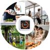 Rechargeable Visual Timer Countdown Clock Adjustable Brightness Suitable for Cooking Studying Classroom Kitchen Use