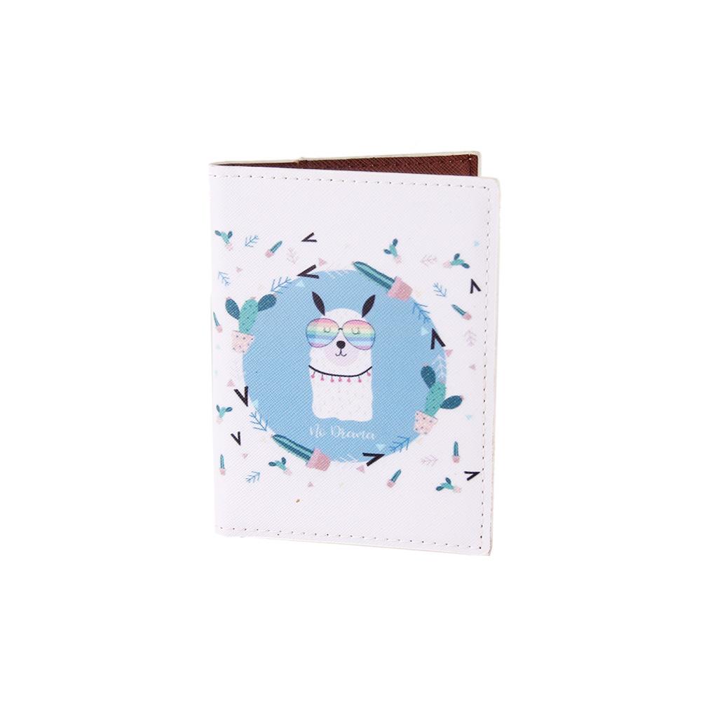 Cute Alpaca Travel Waterproof Passport Bag HZB Student