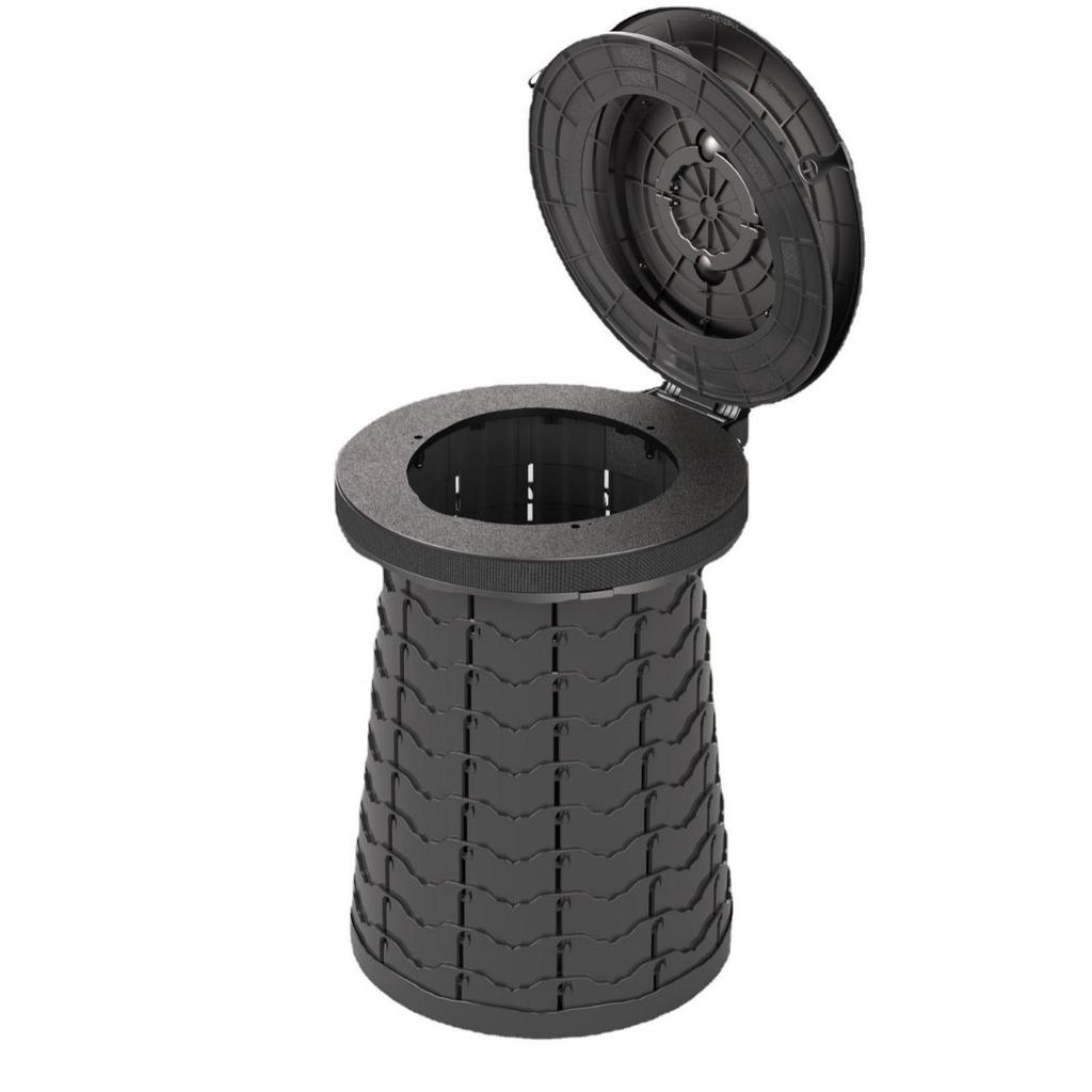 Portable Folding Emergency Toilet Commode for Car