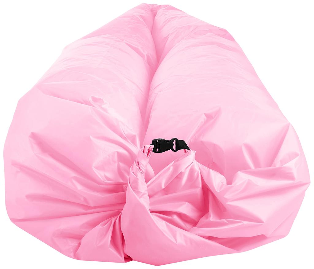 Fix U Indoor & Outdoor Sofa A (Pink) - Simply Inflate and Inflate! Inflated Size: 180-200cm x 70cm