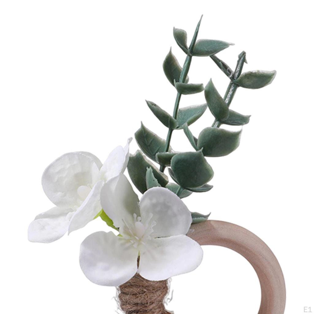 6 Serviettenringe, Ringe, Tischgeschirr, Blumige Eventdekorationen, Jubiläum