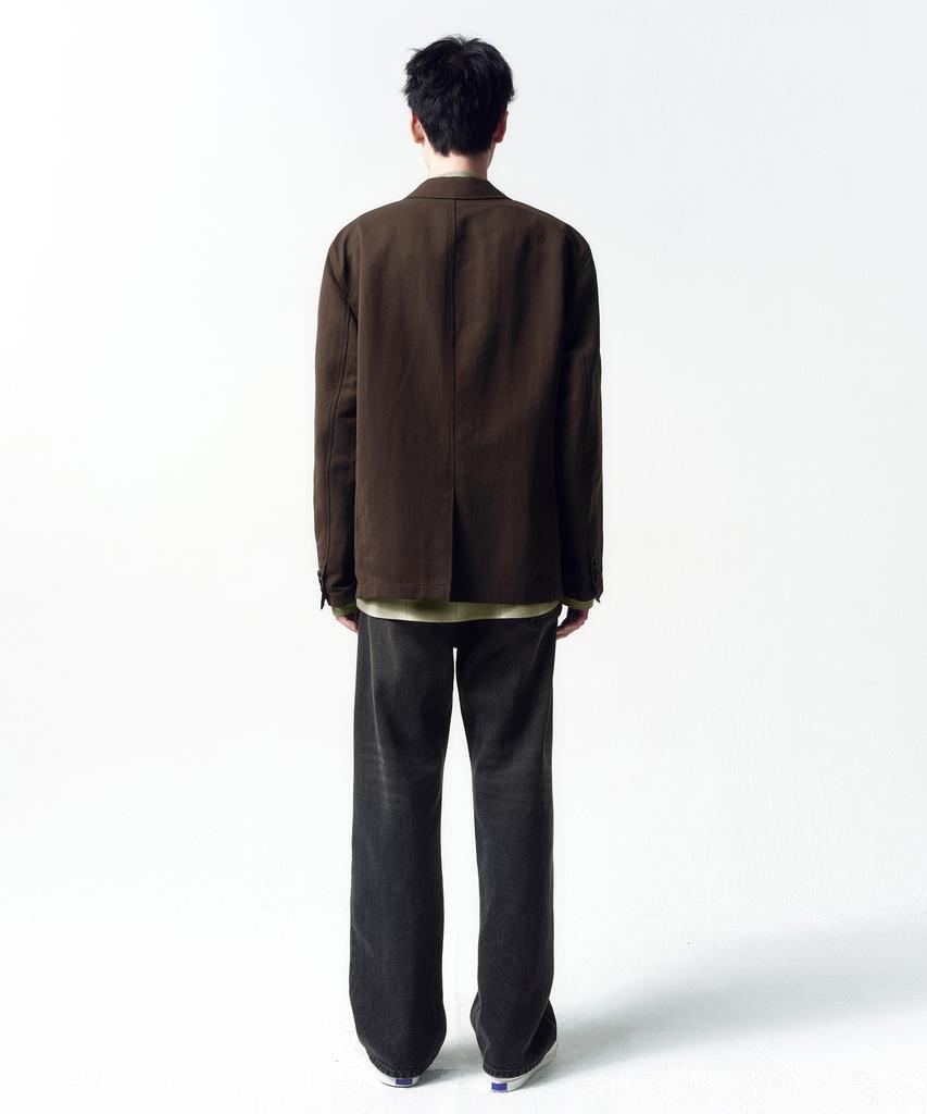Insilence Acid Nylon Blazer Brown