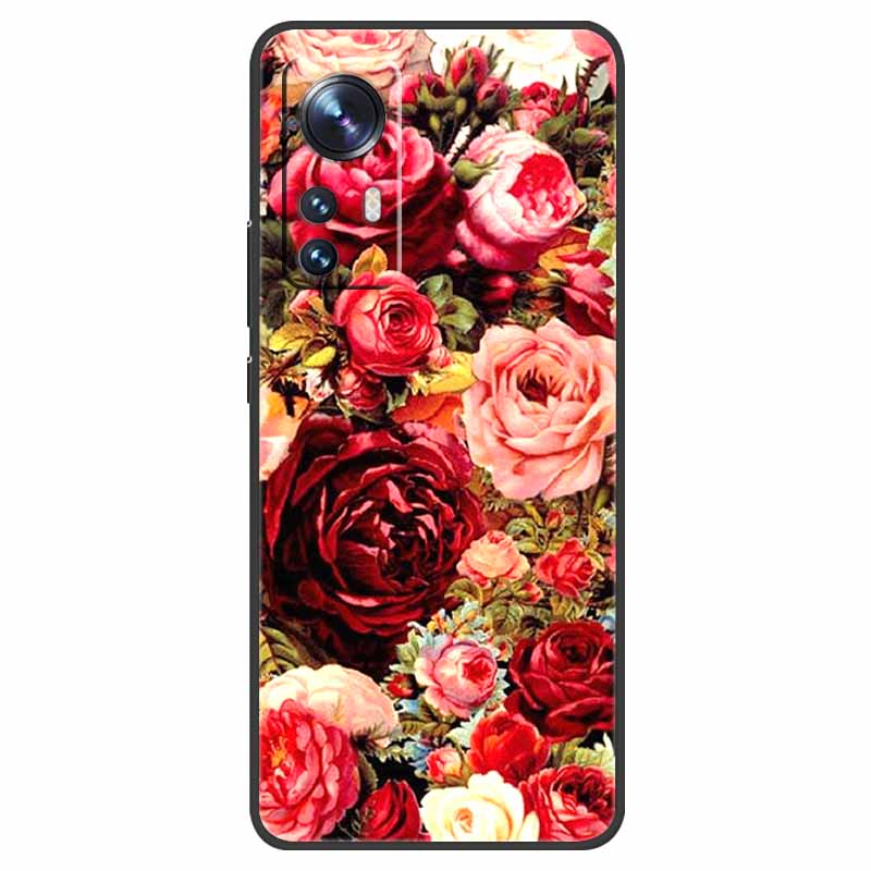 For Xiaomi 12 Lite 5G Case Shockproof Soft Silicone TPU Back Cover For Xiaomi Mi 12 Lite 5G Phone Case Mi12Lite 12Lite Cartoon