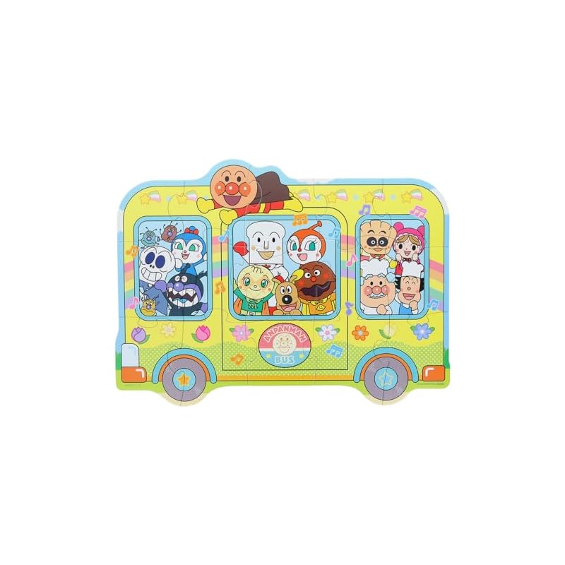 Sunstar Schreibwaren Los! Anpanman Erstes Puzzle Schritt 3 Hellblau 5280009F