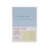[Delfonics Planner 2026 Edition / Starting October 2025] Rollbahn Notebook Diary Log Chart A5 Monthly Schedule Book (Light Blue)