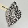Polished Metal Leaf Texture Brooch High-End And Exquisite Brooch For Women Fashionable Pin Trendy Jewelry Accessory