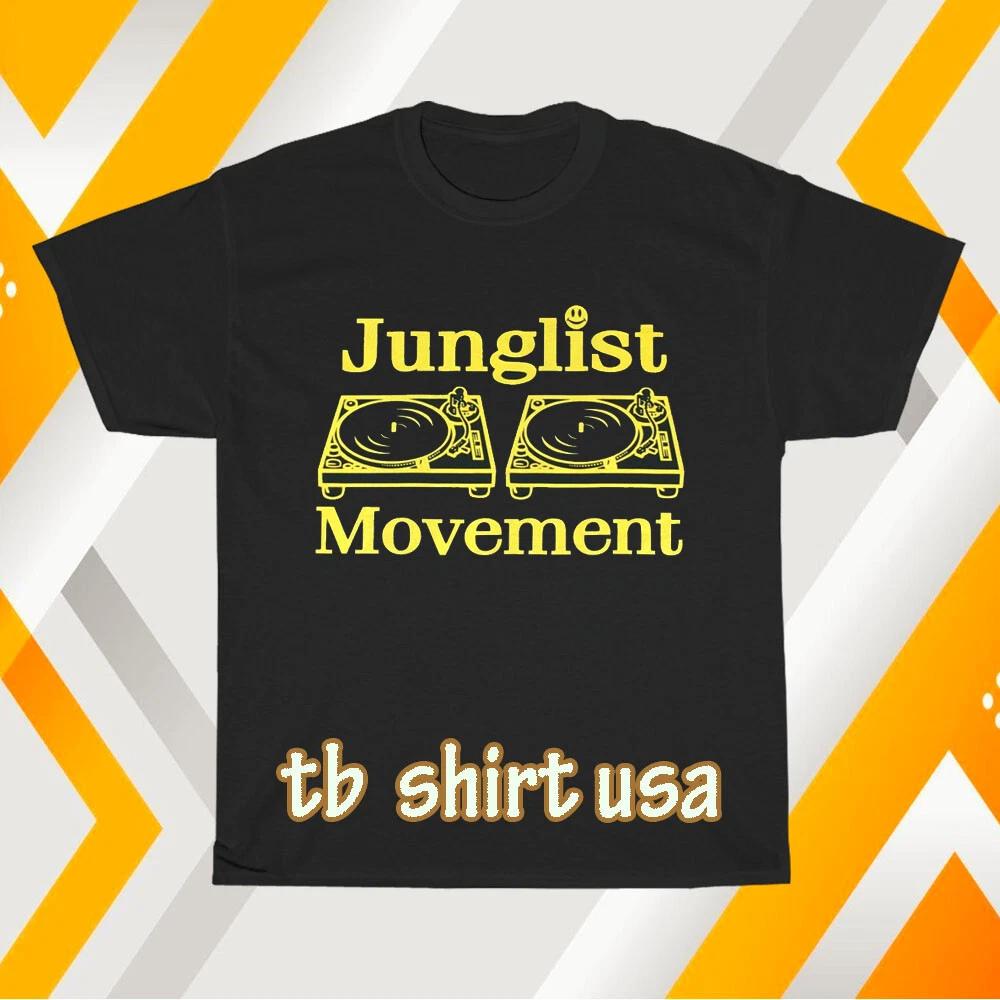 New Junglist Movement logo Unisex T-Shirt Funny Size S to 4XL