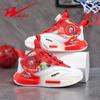 Shuangxing Boys' Non-slip Shock-absorbing Leather Basketball Shoes - 2025 Spring/Autumn New Collection