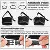 Soft Nylon Dog Muzzle with Air Mesh & Adjustable Loop - Anti-Dropping, Breathable & Drinkable_fc2