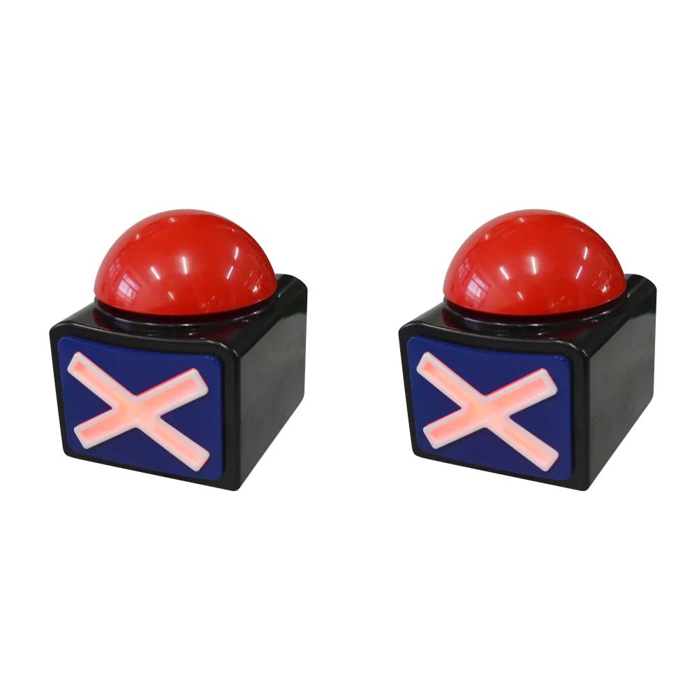 

4-1 шт. Обучающая кнопка-зуммер для ответов, интерактивная игра, зуммеры для ответов для увлекательного обучения детей, семейная игра, викторина, тревожная кнопка-зуммер