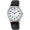 No Q Q [citizen Q Q] Watch Analog Waterproof Leather Strap Q998 304 Men S White