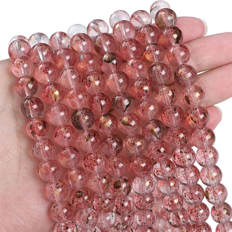 30/50 teile/beutel Glasperlen DIY Armband Halskette Ohrringe Schmuck Zubehör