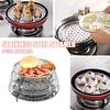 Durable Stainless Steel Kitchen Accessories Steaming Tray Stand Steamer Rack Steamer Shelf