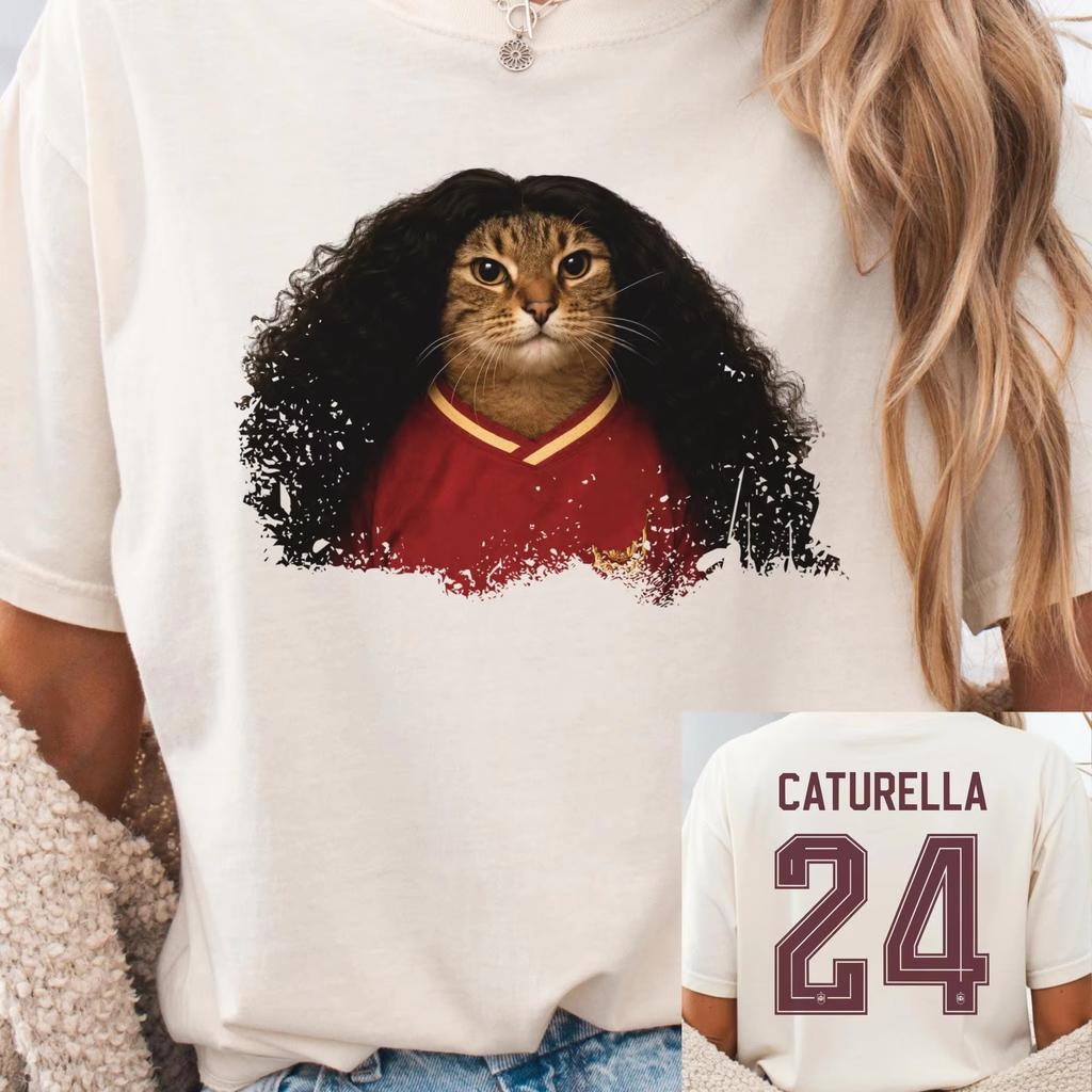 Cucurella Cat Viral Meme 24 Printed 2026 Spain Soccer Fan T Shirt Cotton Unisex Unisex Wounisex Kids Tshirt Y2k Fashion Gift Tee