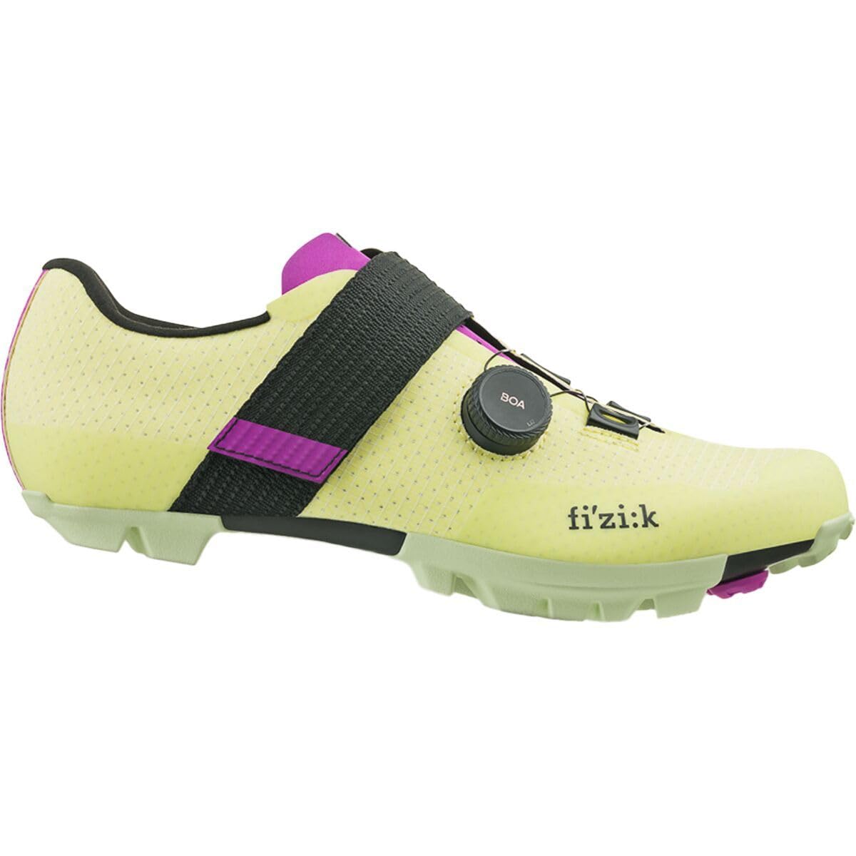 

fi zik VENTO FEROX CARBON lime/purple off-road racing shoes 40.5