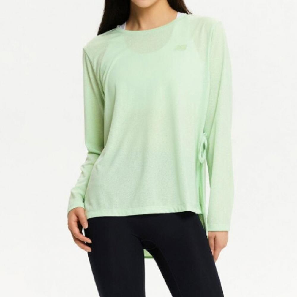 

New Balance Накидка Быстросохнущая Футболка с Длинным Рукавом Rqk Nbnde3w712 41 85