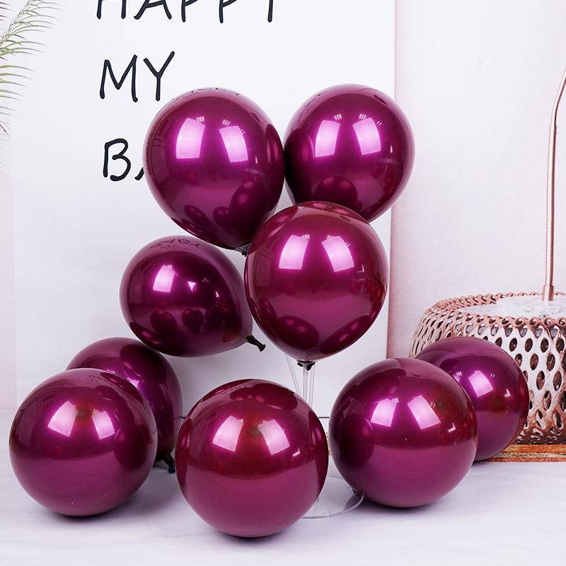 

Double-layer Red Balloon With Cherry Balloons For Wedding Decor And Party Decoration Latex Balloons 5inch 50pcs Вишня