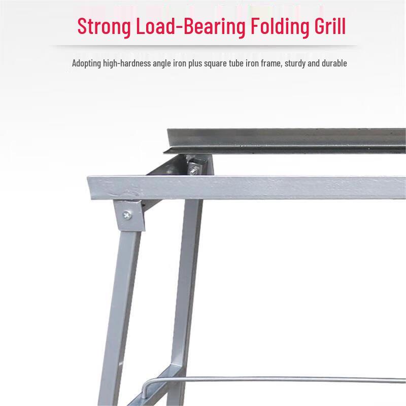 Jingyu 1.2m Thickened Stainless Steel Charcoal BBQ Grill