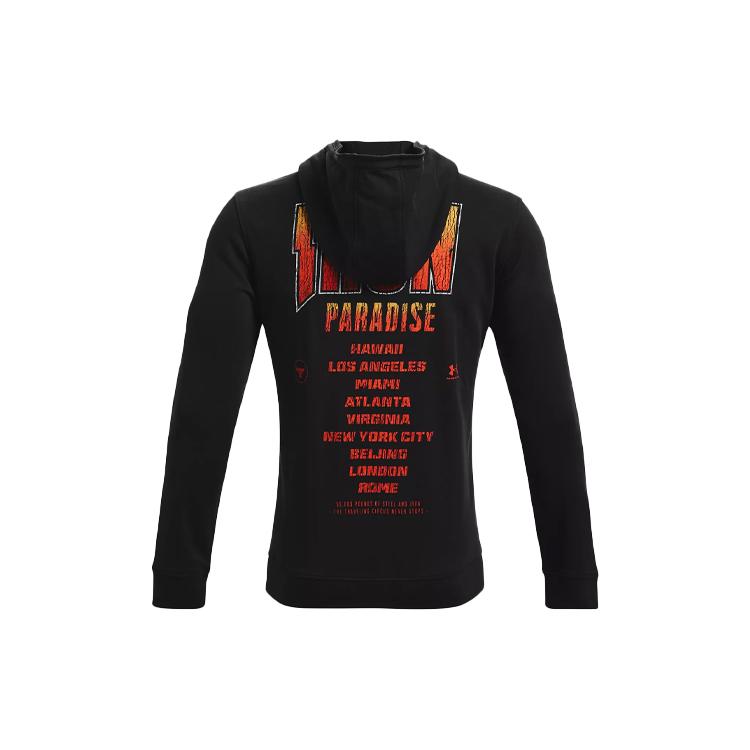 Under Armour Project Rock bull-graphic zip hoodie 1361749-001