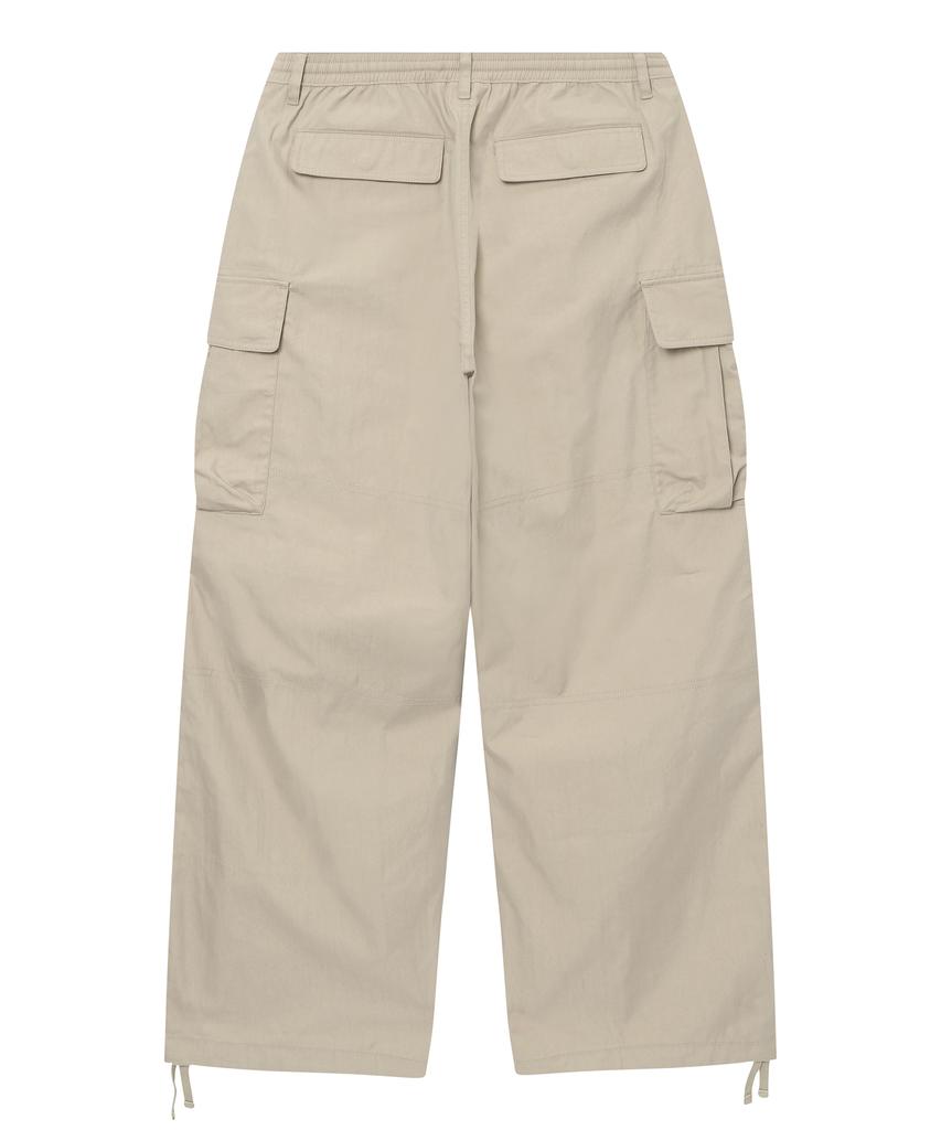 Syupeodeulai Woven Cargo Pants Beige Sdulwcq41Beg