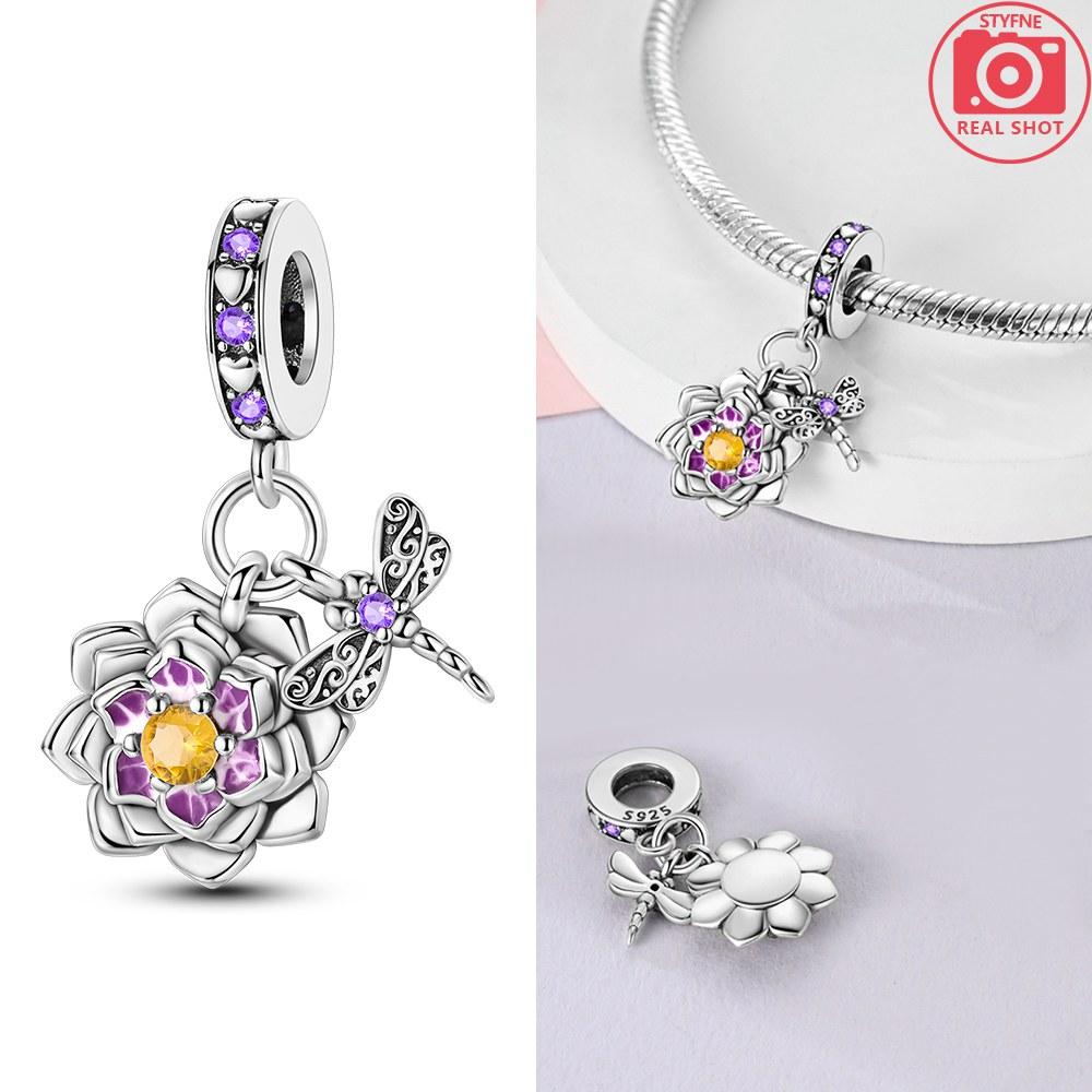 Charms Plata Dragonfly Pendant Copper Plated For Charms Copper Plated Original Bracelet For Jewelry Making