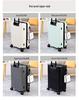 Multi-Size Large Capacity Aluminum Frame Suitcase with 20 & 24 Inch Trolley and Carry-On Options