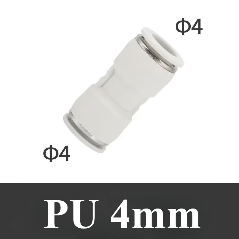 4 6 8 10 12 14 16mm OD Tube PU PG Straight Pneumatic Air Fitting Push in Connect Quick Release Variable Diameter PG14-12 16-12