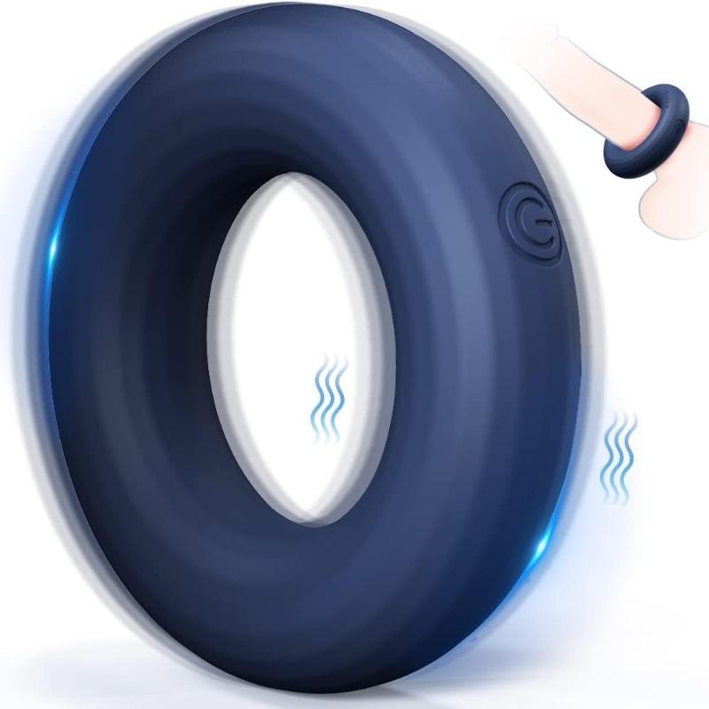 10 Modes Delay Ejaculation Erection Adult Sex Toys for Men Mens Vibrator for Stronger Erection Stimulating Adult Sex Toys for Men