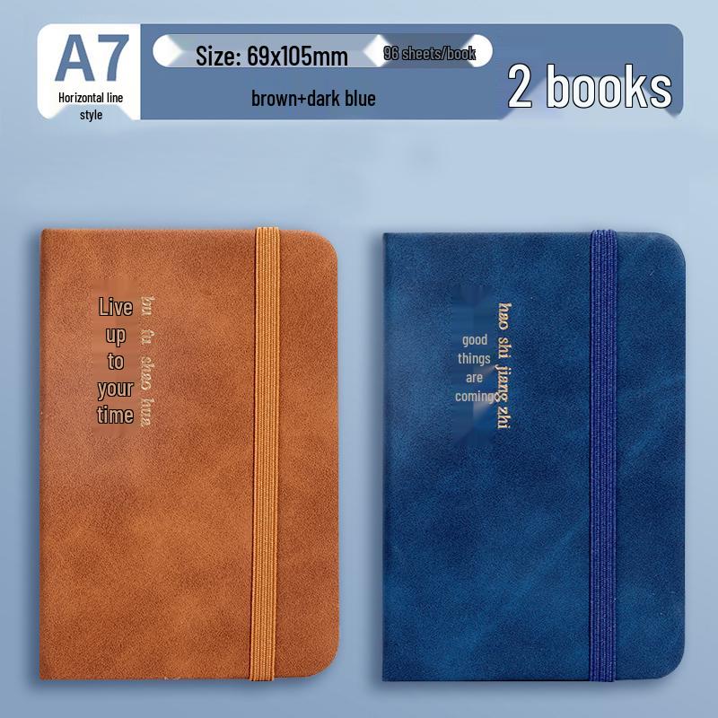 A7 Mini Pocket-Sized Notebook: Portable, Simple, and Perfect for Students