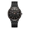 Jyullieoseu Jah-130 Classic Style Date Men'S Leather & Metal Watch