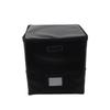 Record Storage Box Large Capacity Foldable Water Proof Fire Proof Record Case with Lock for 12 Inch Records
