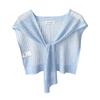 Knitted Hollow Out Shawl, Lightweight Breathable Neck Scarf Wrap for Women