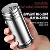 Stainless Steel Barbecue Seasoning Jar Sprinkling Bottle Kitchen Household Pepper Seasoning Box Jar Bottle Jar Commercial Salt Shaker