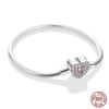 925 Silver Snake Chain Heart Butterfly Cat Claw Bracelets Fit Pan Charms Beads Fashion DIY Jewelry Gift Making