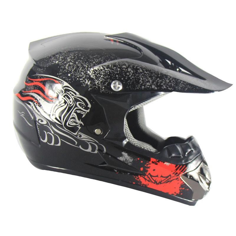 Full Face Motorcycle Helmet Off-Road ATV Dirt Bike Downhill Mountain Youth Karting Adult ABS Safety Gear