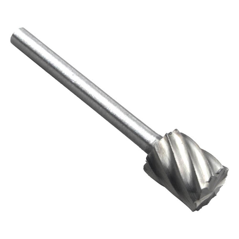 6/10/20pcs HSS Rotary File Set 3.14mm Shank Single Slot For Woodworking DIY Carving Grinding Polishing Shaping Tools