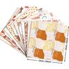 12 Spotted Boho Material Paper 6 Inch Hand Account Background Paper Diy Album Pattern Paper Art Scrapcard