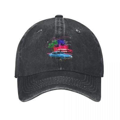 Retro Conan Gray Unisex Baseball Cap Distressed Washed Caps Hat Vintage Outdoor Running Golf Sun Cap