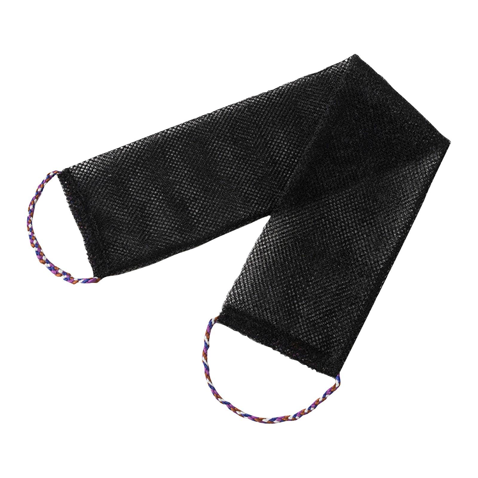 

Чистая губка, отшелушивающая сетка, длинная чистая губка для ванны, отшелушивающая и разглаживающая кожу для душа One Size чёрный