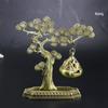 Pine Tree Hanging Incense Diffuser for Home - Agarwood & Sandalwood Censer for Tea and Incense Ceremonies